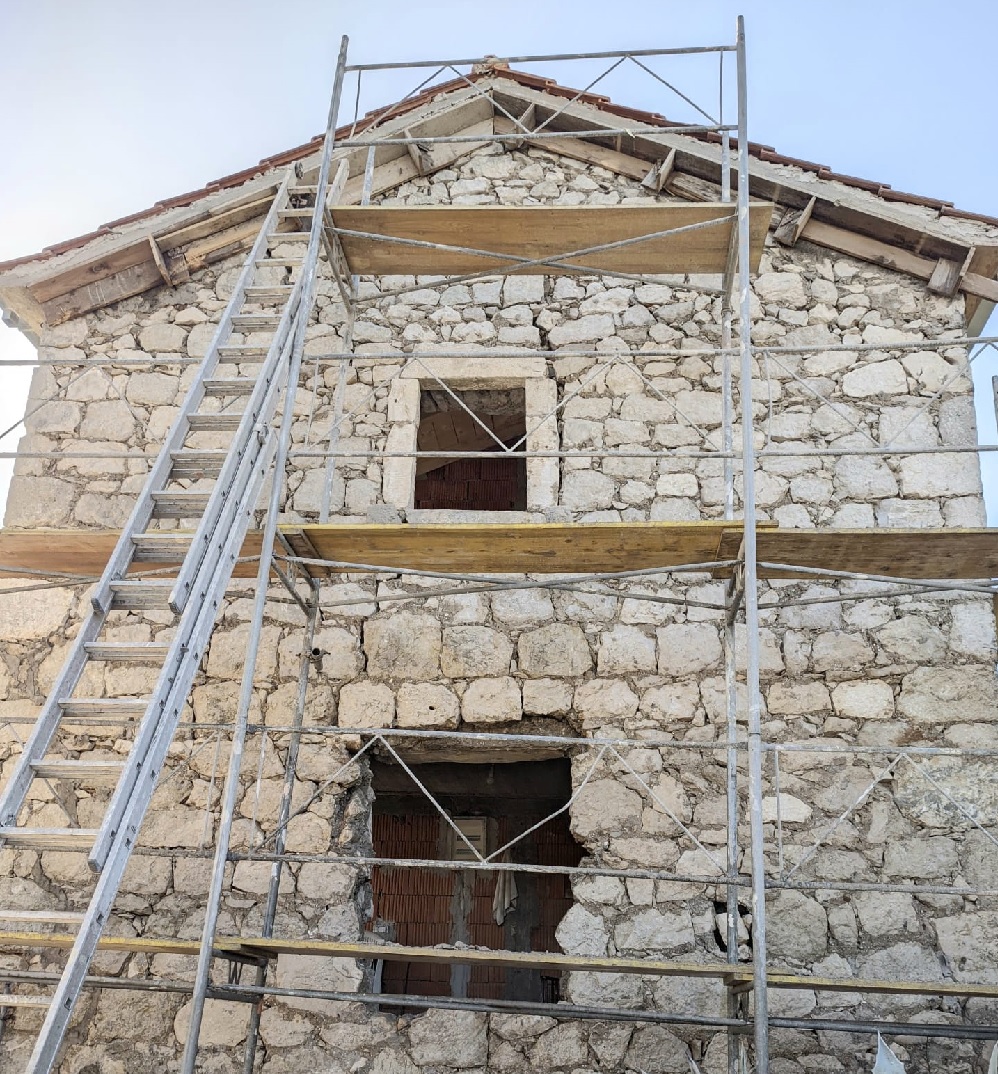 pjeskarenje starih kuca